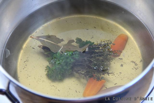 Faire un court bouillon maison - Les recettes de cuisine d'Annie